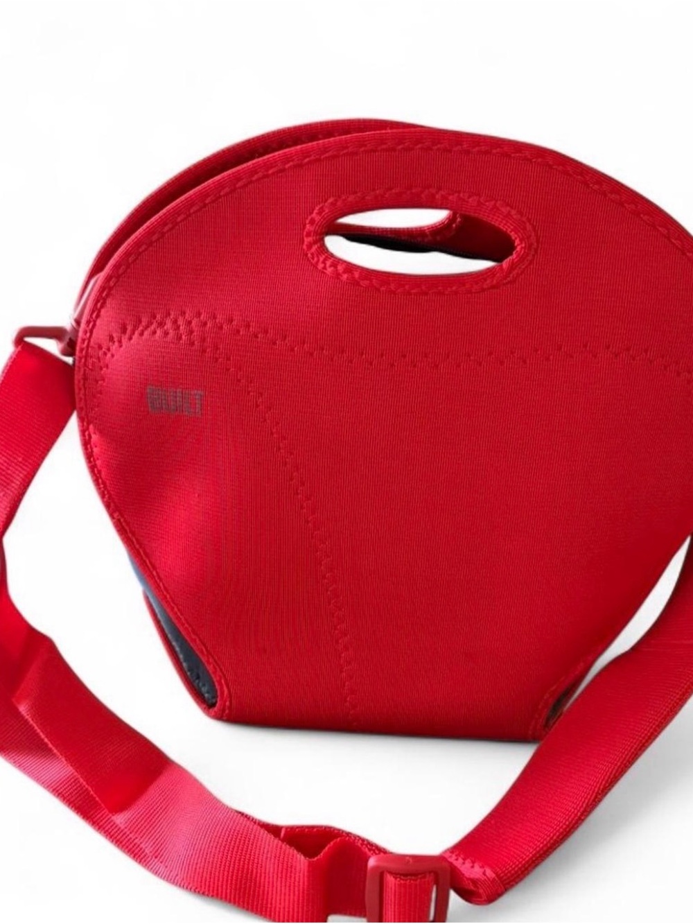 BUILT Cargo Red Crossbody Medium Neoprene Polyester Camera Bag